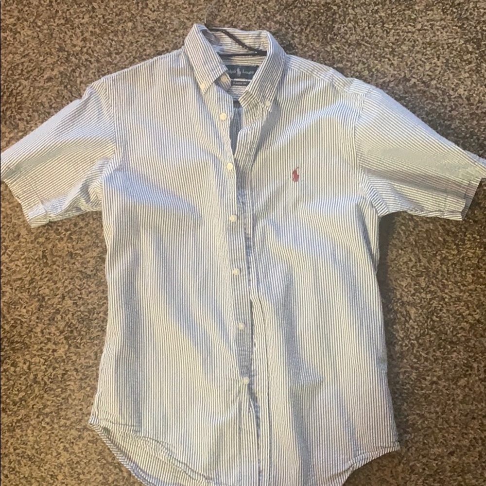 Men’s Ralph Lauren short sleeve button up shirt